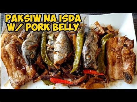 Paksiw na Isda with Baboy .